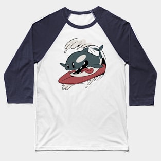 Surf Orca Baseball T-Shirt